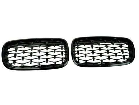 Решетка радиатора (ноздри) тюнинг для BMW X5 E70 2006-2013 черная 2602614875 фото