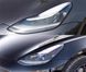 Стекло фары для Tesla Model 3 2018-2024 без линз левое 2569241766 фото 1