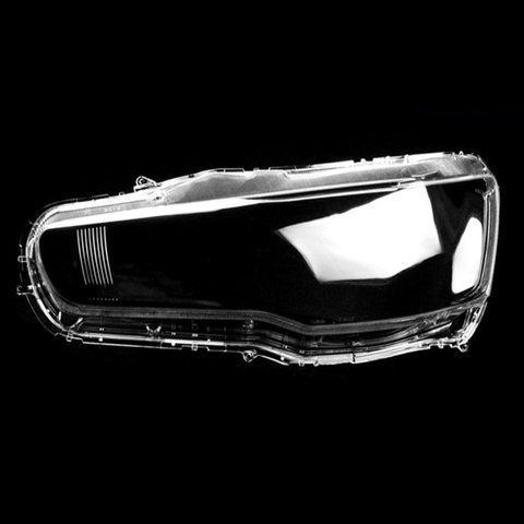 Стекло фары для Mitsubishi Lancer X 2007-2016 левое 2568594196 фото