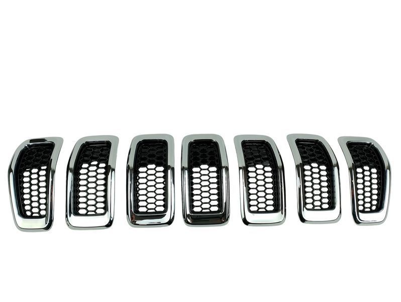 Кольца радиаторной решетки графит Jeep Cherokee KL (2014-2018) 2917825569 фото