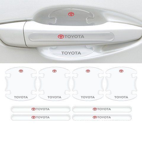 Комплект захисних накладок на ручки з логотипом Toyota 2566000512 фото