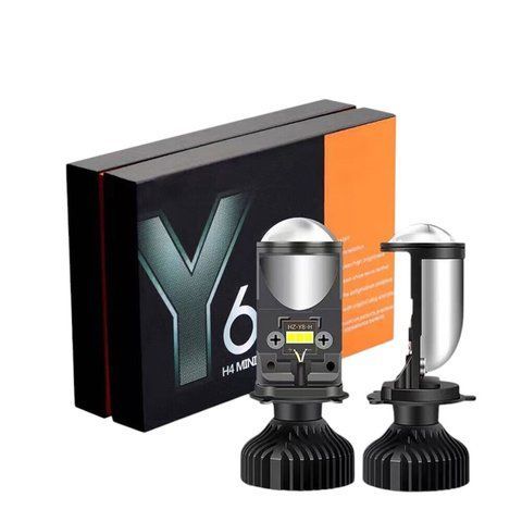 Светодиодные Led Лампы Y6 H4 Y6D Bi-Led 16000Lm - 5500K мини линзы H4 ксенон 70Ватт 2559444687 фото