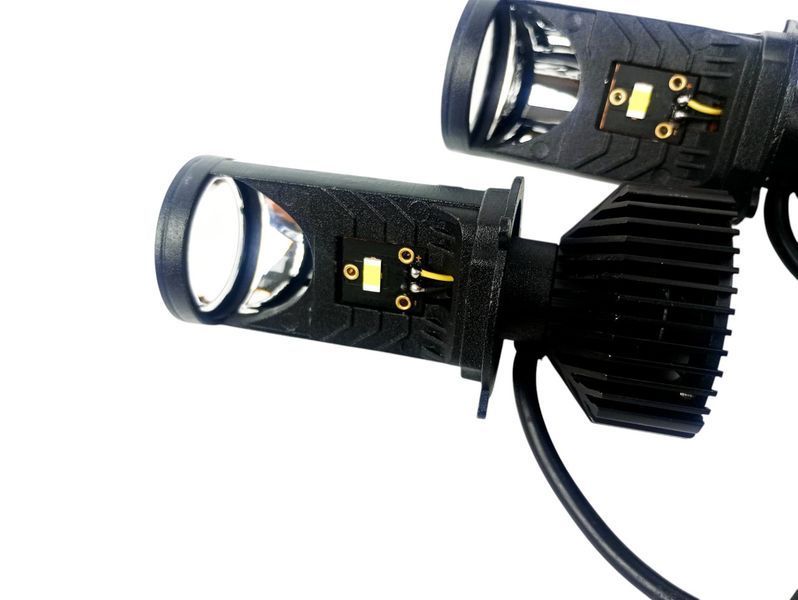 Светодиодные Led Лампы Y6 H4 Y6D Bi-Led 16000Lm - 5500K мини линзы H4 ксенон 70Ватт 2559444687 фото