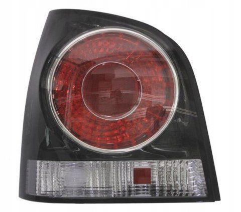 Фонарь задний левый для Volkswagen Polo 4 2005-2009 черные 1707180778 фото