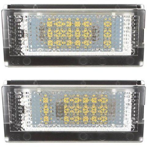 Подсветка номеров LED для BMW E46 1998-2005 седан универсал 1754659763 фото