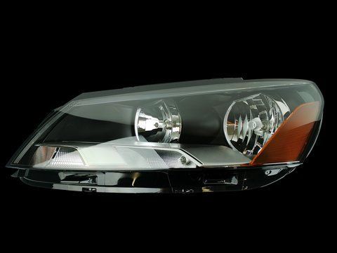 Фара передняя левая для Volkswagen Passat B7 2010&ndash;2015 для американской версии авто, жёлтая вставка (USA type) 2922317459 фото