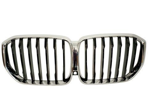Решітка радіатора для BMW X5 G05 2018-2022 Чорна з хромом 51137454888 3015350269 фото