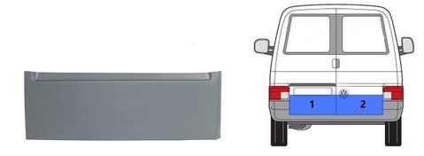 Рем часть двери задней правой для Volkswagen T4 1990-2003 1948547911 фото