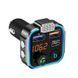 FM-трансмітер BT23 Bluetooth 5.0 / MegaBass / QC 3.0 / RGB Black FM модулятор 2560616897 фото 1