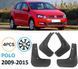 Брызговики для Volkswagen Polo 2009-2015 хэтчбек 2497342566 фото 3