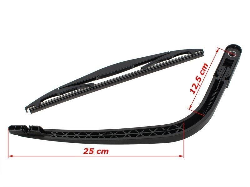 Задній двірник з тримачем Toyota Yaris 2001-2006 Француська версія 1754675531 фото