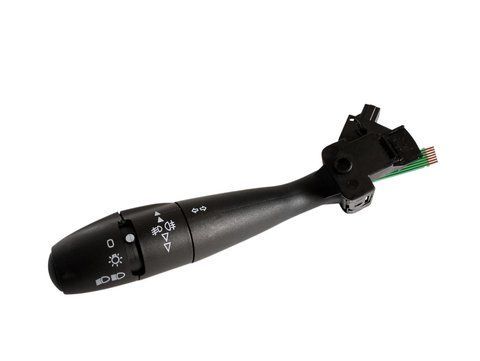 Подрулевой переключатель поворотов и света для Peugeot 307, 206, 406, Partner 2001&ndash; 96595087XT 3009557877 фото