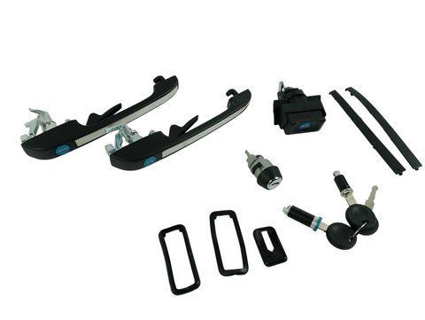 Комплект ручок, замків та ключів для VW Golf 2 1982-1991 191898081 2929464571 фото