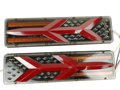 Комплект 2шт. Фонари LED для грузового авто 24V 46см универсальные 2566167670 фото