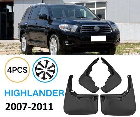 Брызговики для Toyota Highlander 2007-2011 2497412798 фото