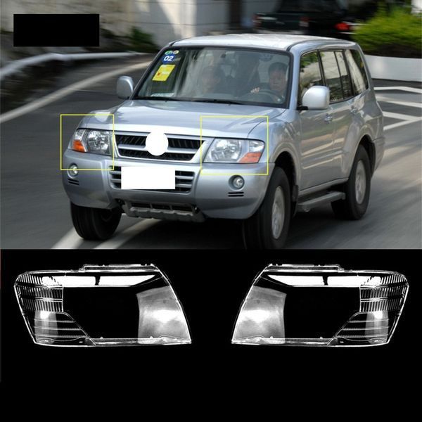 Стекло фары для Mitsubishi Pajero V73 1999-2006 левое 2568770380 фото