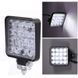 Ліхтар заднього ходу квадратний LED 48W 16 діодів 12-24V 2321819647 фото 2