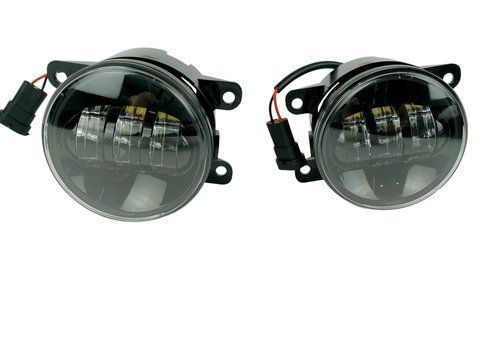 Комплект 2шт Противотуманні фари LED Renault Megane 2, 3 Logan, Kangoo 2, Trafic 3, Scenic 2, 3 2565097853 фото