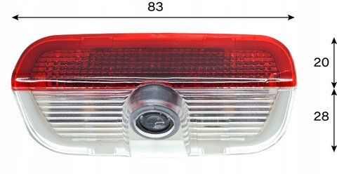 LED подсветка дверей с логотипом для Volkswagen 2шт. 2169918083 фото