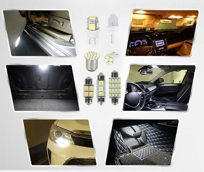 Набор автомобильных лампочек LED 28 штук 2294897085 фото