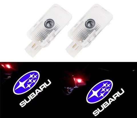 LED подсветка дверей с логотипом для Subaru Forester Outback Impreza 2шт. 2561924679 фото