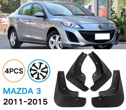 Брызговики для Mazda 3 2011-2015 2496100937 фото
