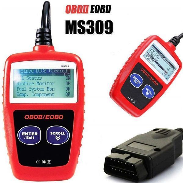 Автосканер диагностический OBDII Axacam MS309 для считывания данных двигателя и кодов неисправностей 2730253327 фото