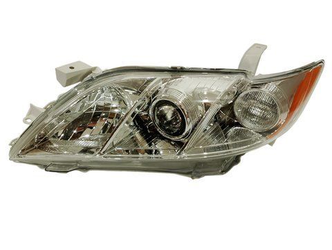 Фара передняя левая для Toyota Camry 40 2006&ndash;2010 жёлтая вставка 2987142536 фото