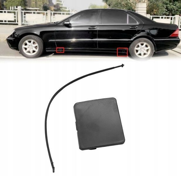 Заглушка порога Mercedes W140 W220 2435858478 фото