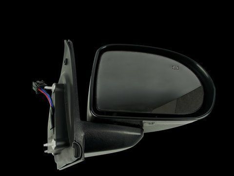 Зеркало в сборе правое для Jeep Compass 2006&ndash;2017 черный текстура 5 PIN 2921580360 фото