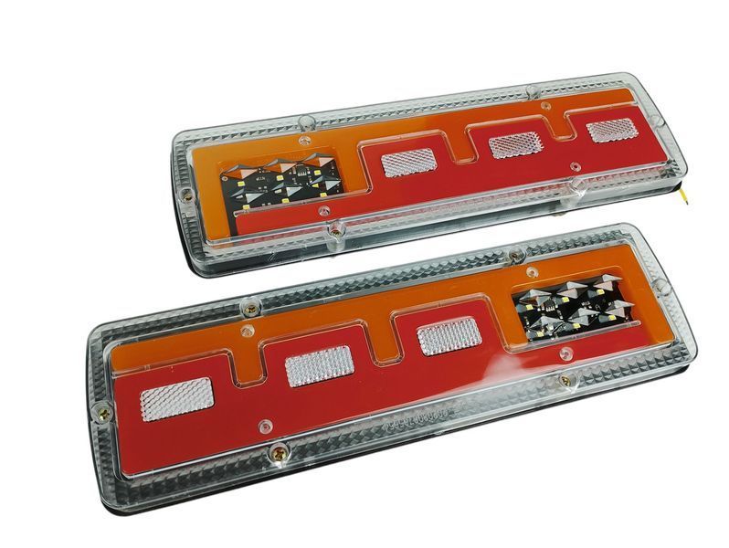 Комплект задних фонарей для прицепа, лафеты, грузовиков 12V FJ1253 2599095124 фото
