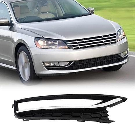 Решетка (под противотуманку) в бампер для Volkswagen Passat B7 Американская версия 2010-2015 Американская версия авто правая 2435002053 фото