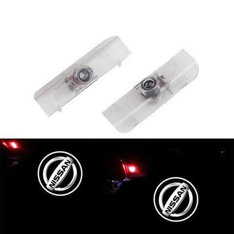 LED подсветка дверей с логотипом для Nissan Teana Patrol Altima 2шт. 2565219877 фото