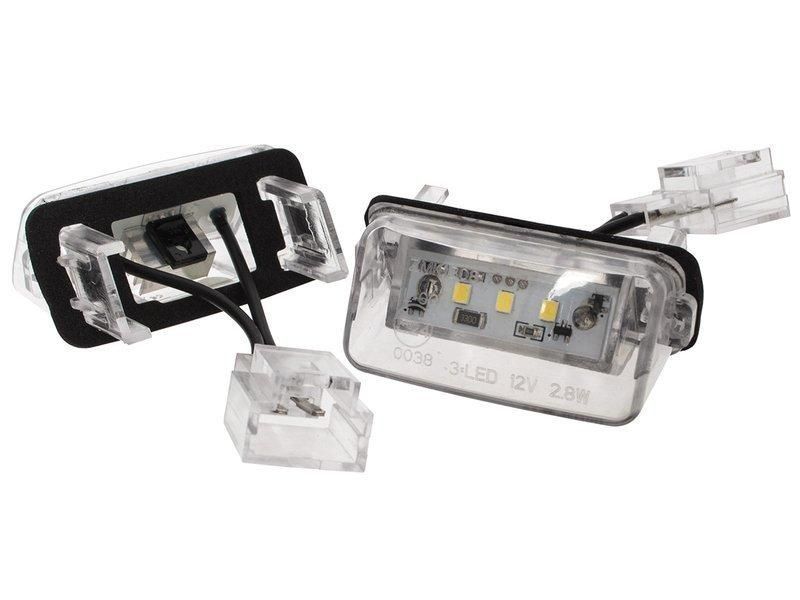 Подсветка номерного знака для Peugeot 407 1674063762 фото