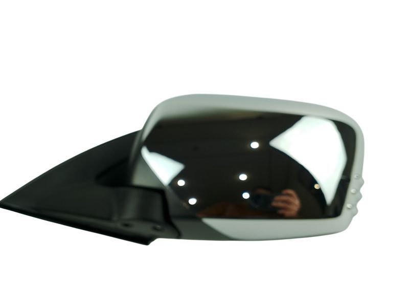 Зеркало боковое левое для Mitsubishi L200 2005&ndash;2012, электрическое, 3 pin, хромированная задняя крышка 2855741320 фото