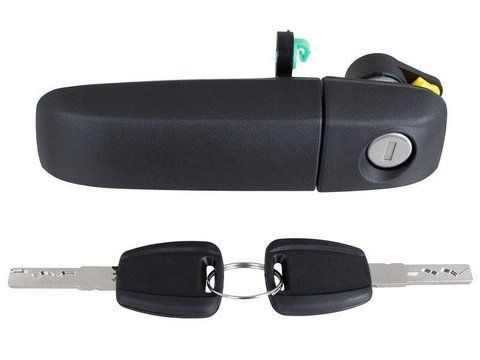 Ручка передняя левая Fiat Panda с ключами 2003-2009 1762717578 фото