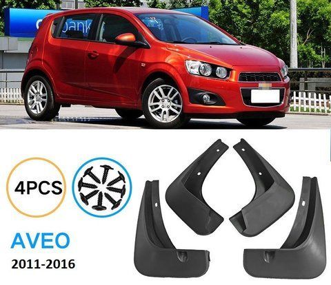 Брызговики для Chevrolet Aveo T300 2011-2016 2496288689 фото