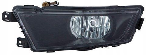 Протитуманна фара (ВТФ) Skoda Octavia A7 '13-17 ліва (чорна) 1647338402 фото