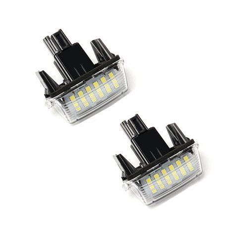 Светодиодная LED-подсветка номерного знака для Toyota Camry (13-16), Yaris, Corolla, Auris, Verso, Avensis 2636590669 фото