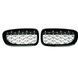 Решетка радиатора (ноздри) тюнинг для BMW 5 F10 F18 2010-2016 2602676591 фото 1