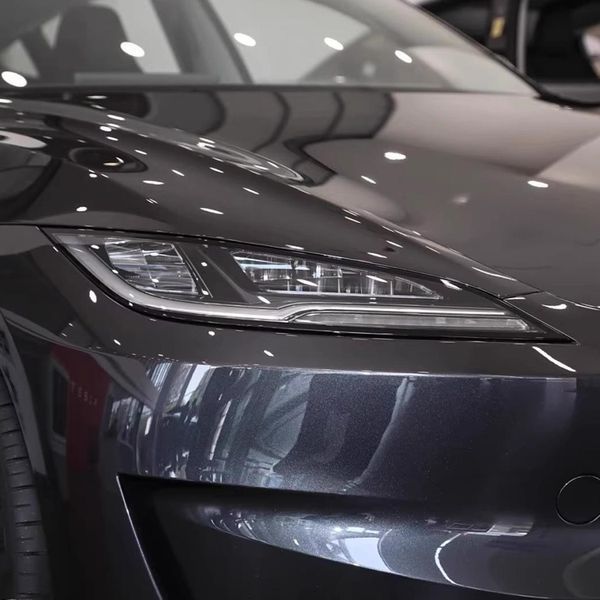Стекло фары для Tesla Model 3 Highland 2024-2025 правое 2569299613 фото