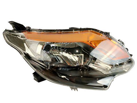 Фара передняя правая для Mitsubishi L200 2015&ndash;2018 желтая вставка 8301C730 2993148422 фото