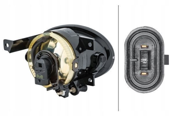 Противотуманка ліва Volkswagen Golf 6 2008-2012 Caddy 2010-2015 Jetta 1647345902 фото