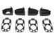 Накладки на ручки дверей Citroen C2 C3 Peugeot 307 1808480984 фото 1