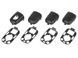 Накладки на ручки дверей Citroen C2 C3 Peugeot 307 1808480984 фото 2